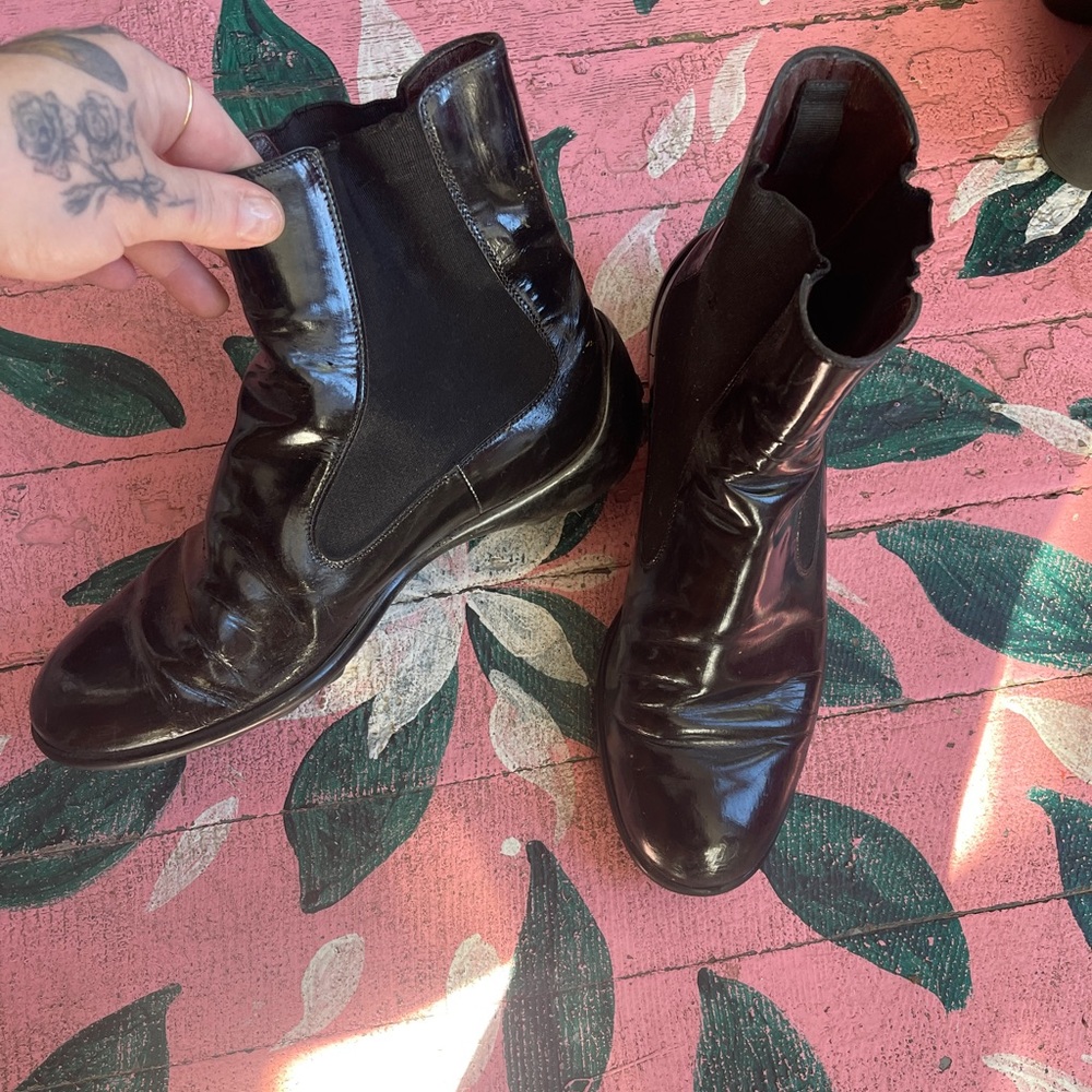 Todd’s Leather Ankle Boots